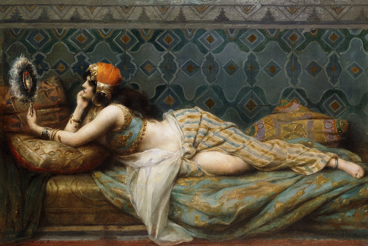 Odaliska, 1913 autorstwa Henri Adrien Tanoux
