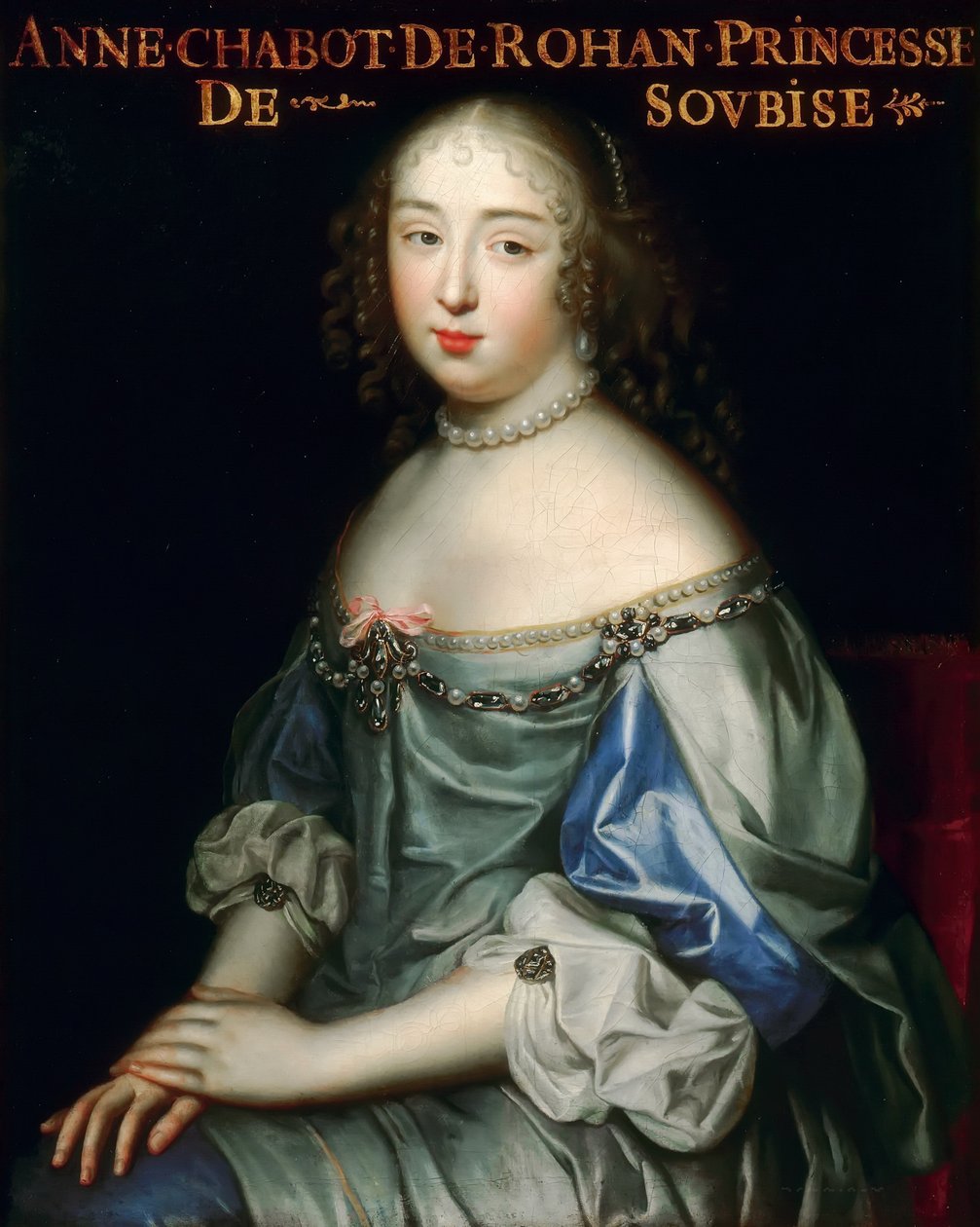 Anne de Rohan-Chabot, księżna Soubise autorstwa Henri Beaubrun