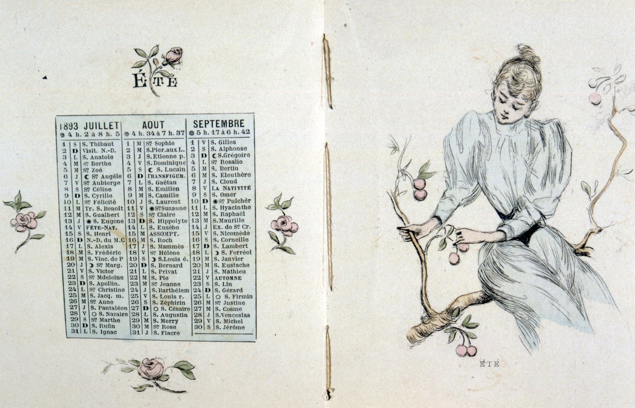 Almanach wierszy autorstwa Henri Boutet
