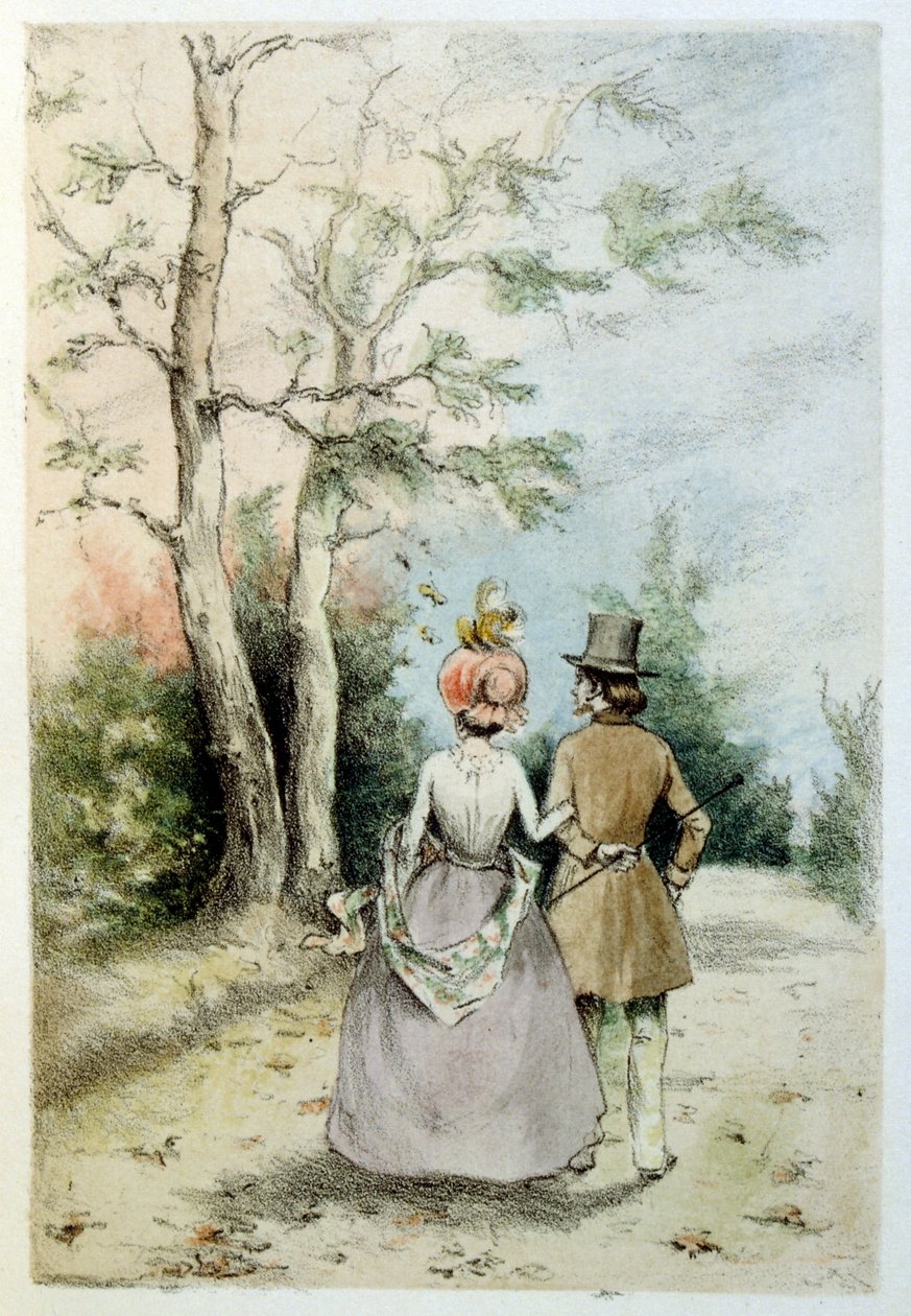 Ilustracja Henri Bouteta do „Francine