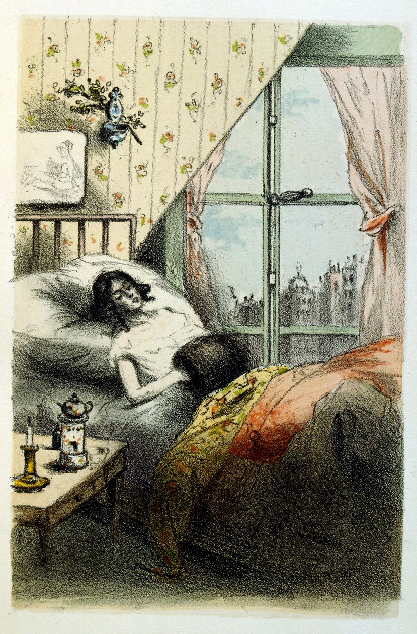 Ilustracja Henri Bouteta do „Francine