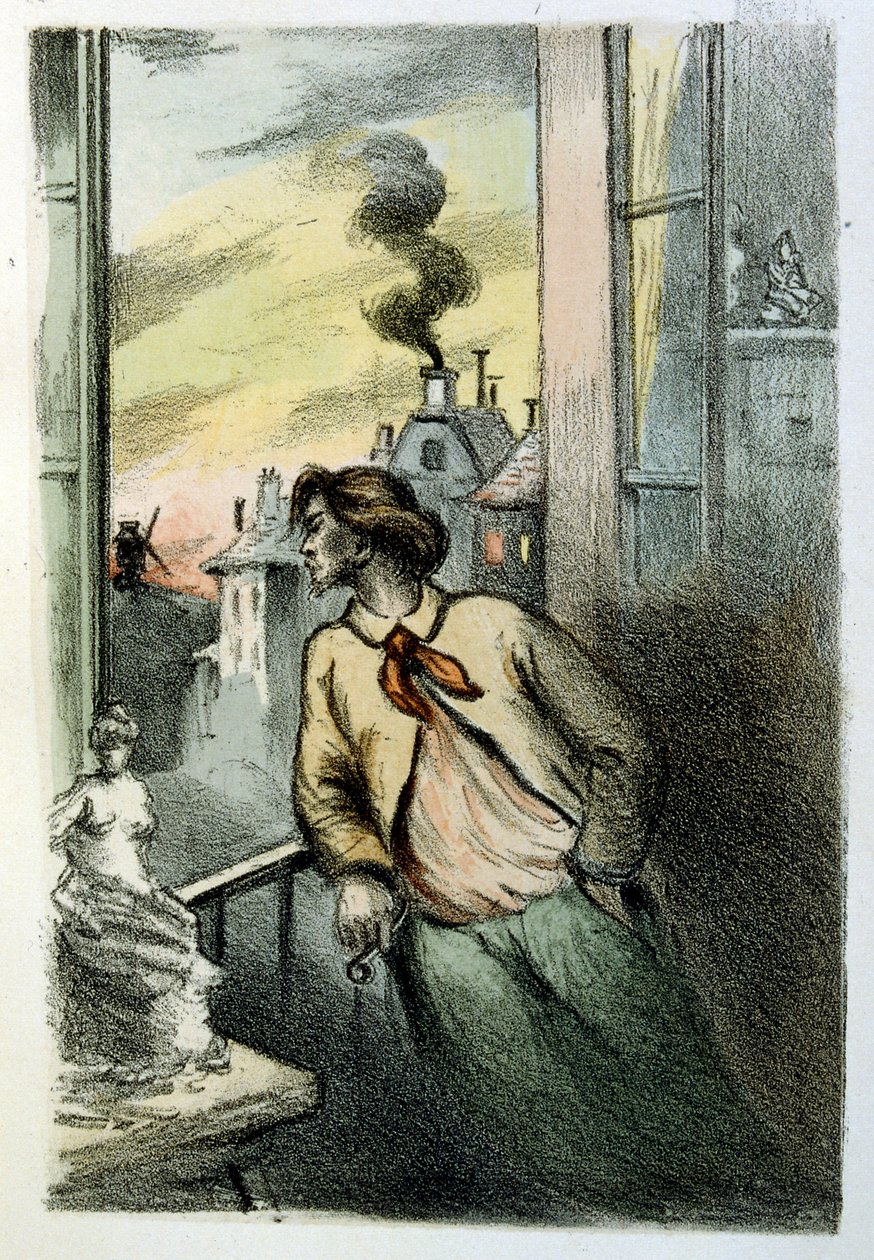 Ilustracja Henri Bouteta do „Francine