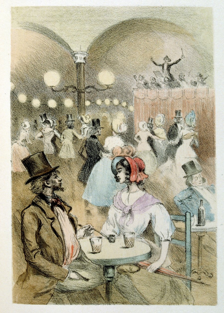 Ilustracja Henri Bouteta do „Francine