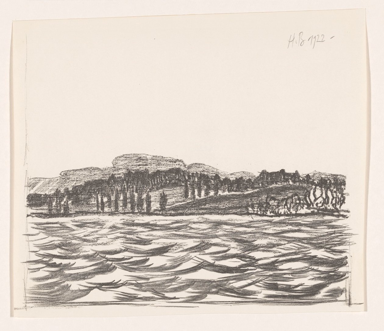 Starnberger See (tytuł oryginalny) autorstwa Henri Braakensiek