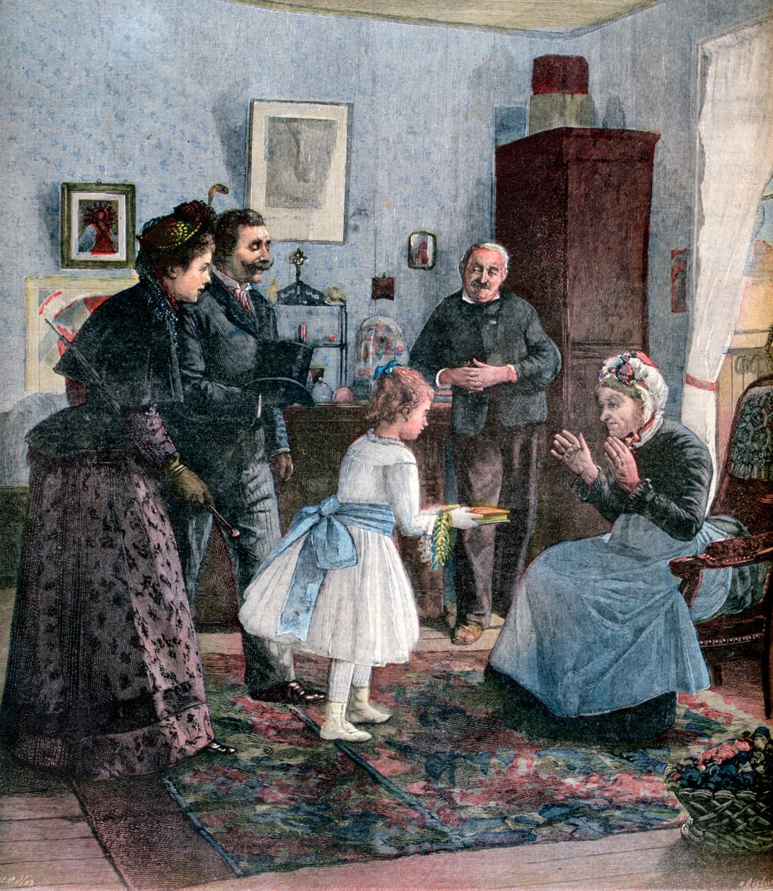 Pierwsze Laury, 1891 autorstwa Henri Cain