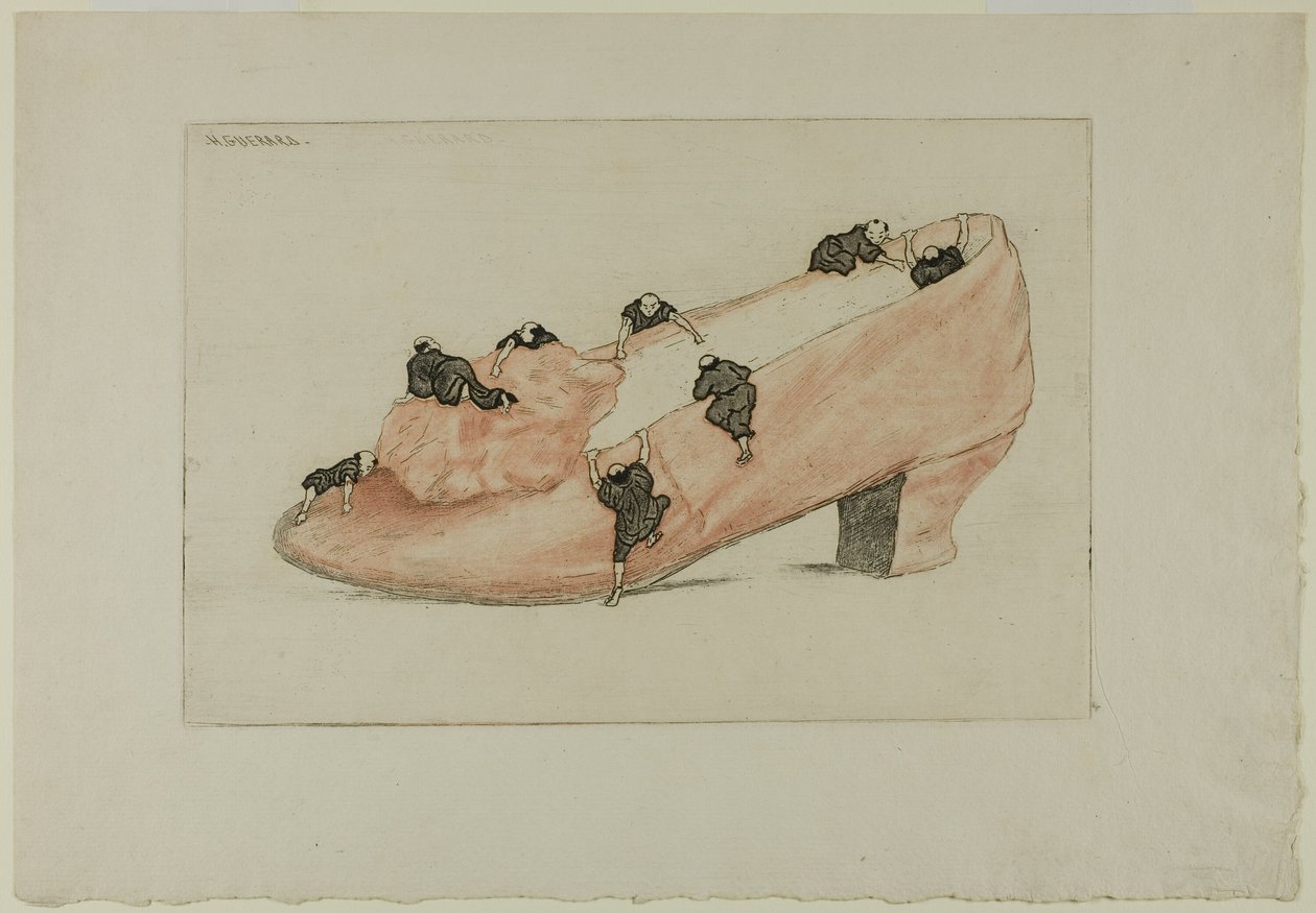 Atak buta autorstwa Henri Charles Guérard