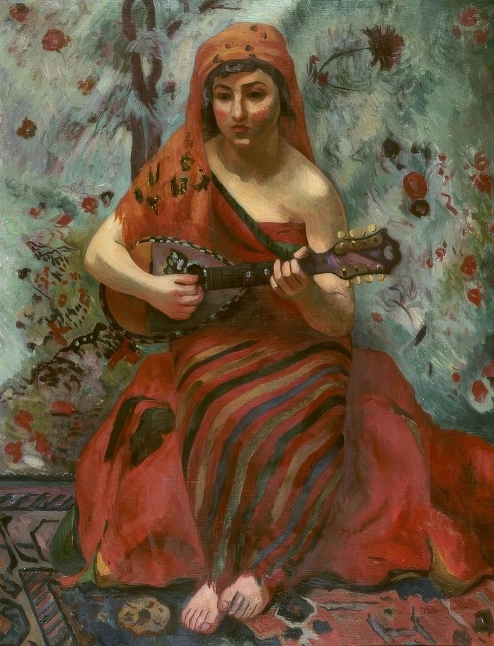 Mandolinista (La petite Marie) autorstwa Henri Charles Manguin