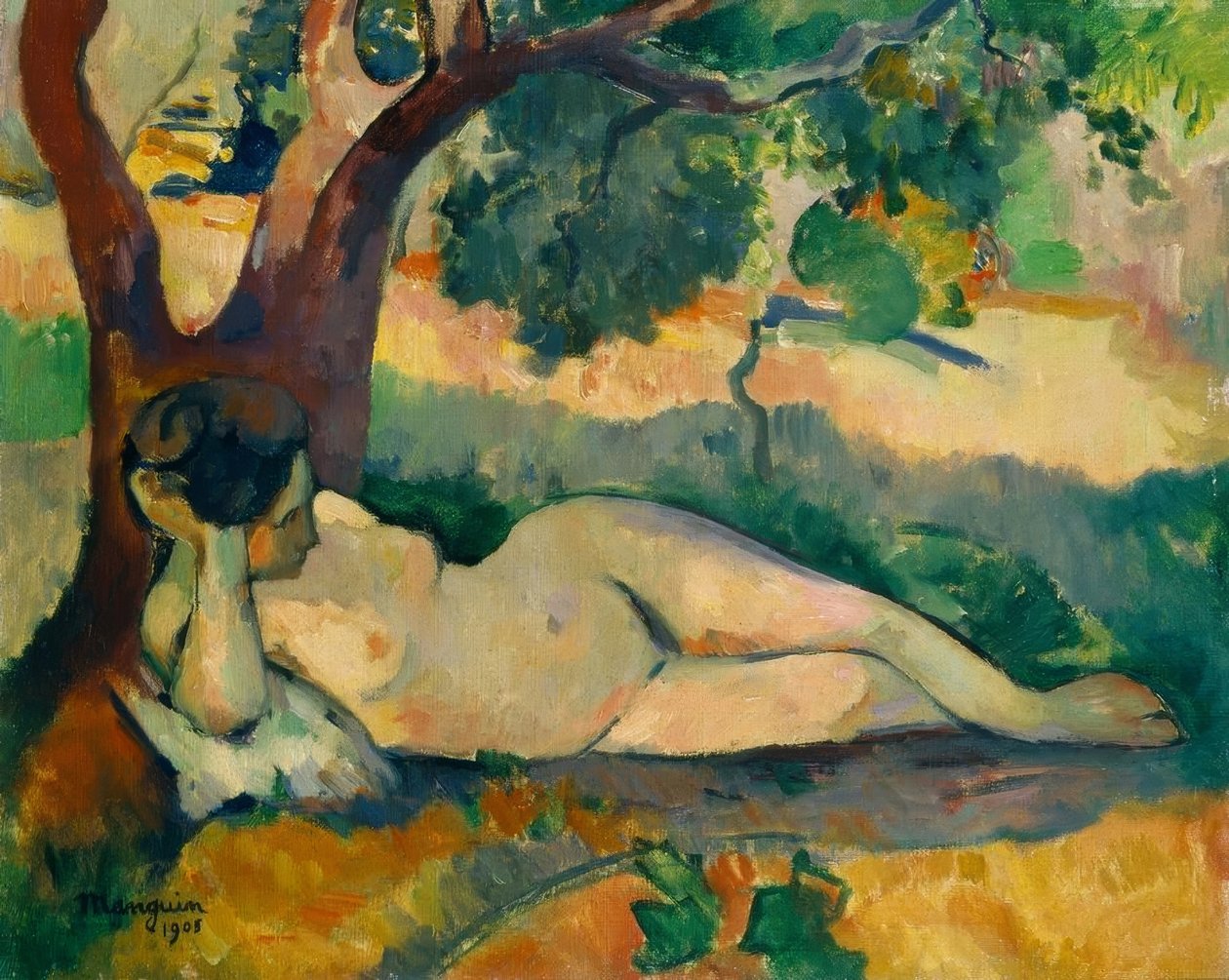Drzemka autorstwa Henri Charles Manguin