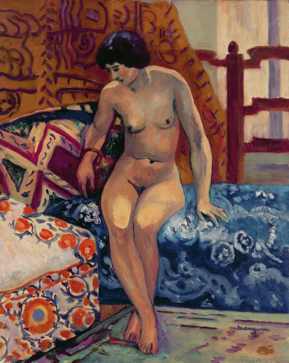 Nago na Osmanie autorstwa Henri Charles Manguin