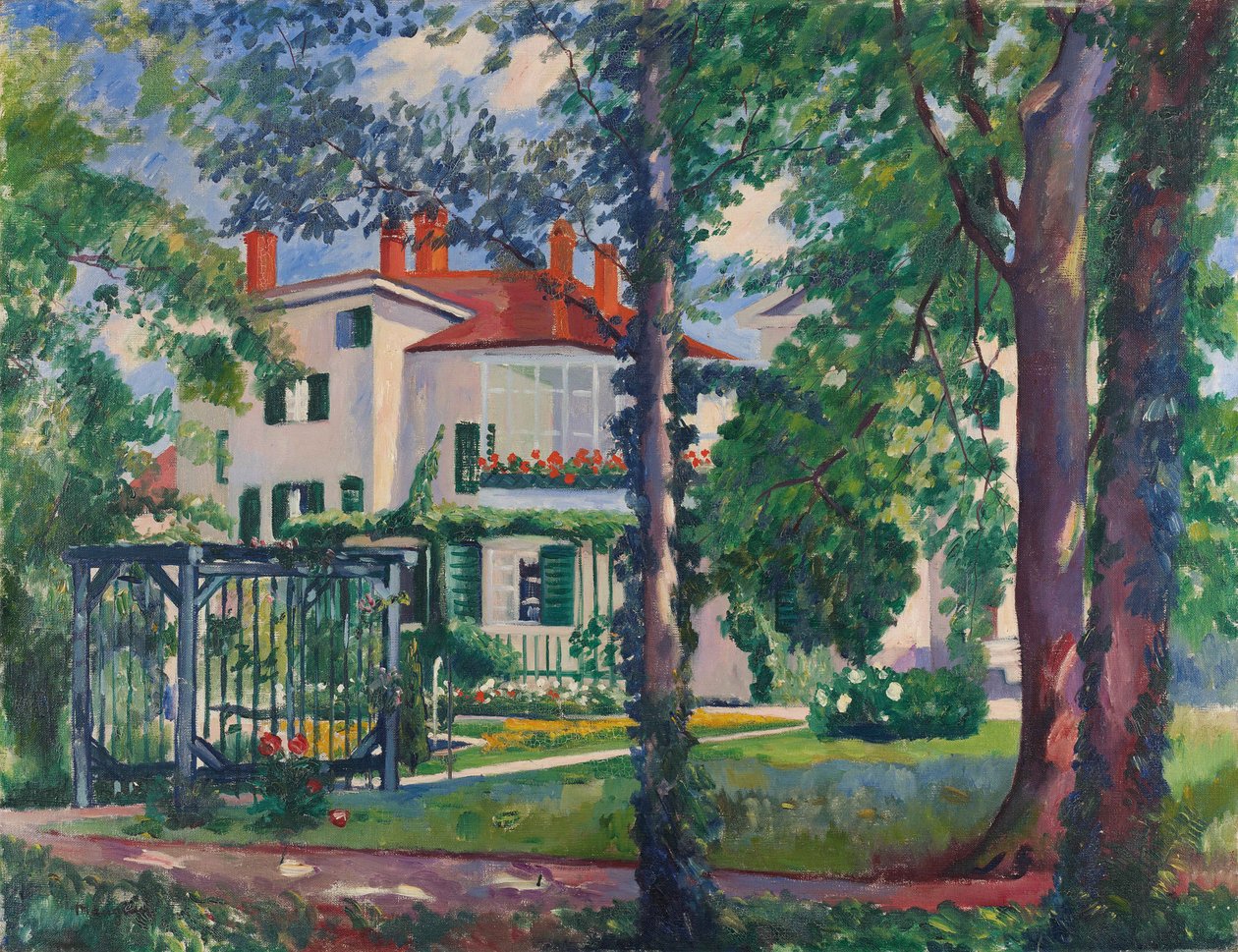 Willa Flora, Winterthur, 1912. autorstwa Henri Charles Manguin
