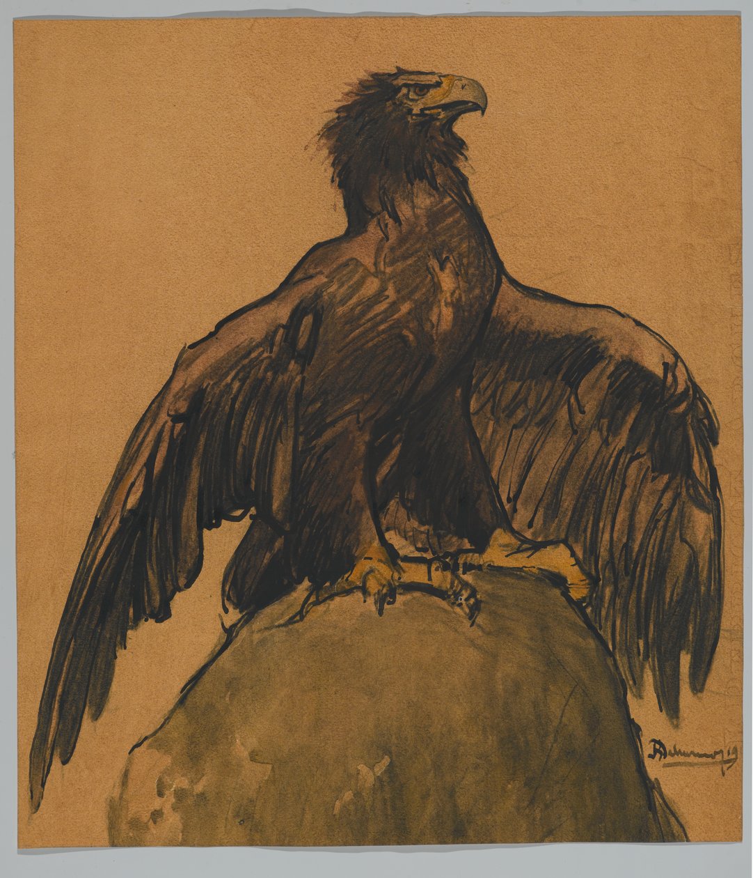 Orzeł (wc) autorstwa Henri Deluermoz