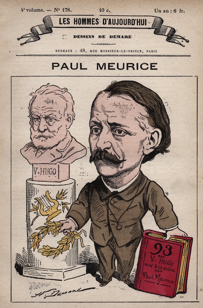 Karykatura Francois Paula Meurice