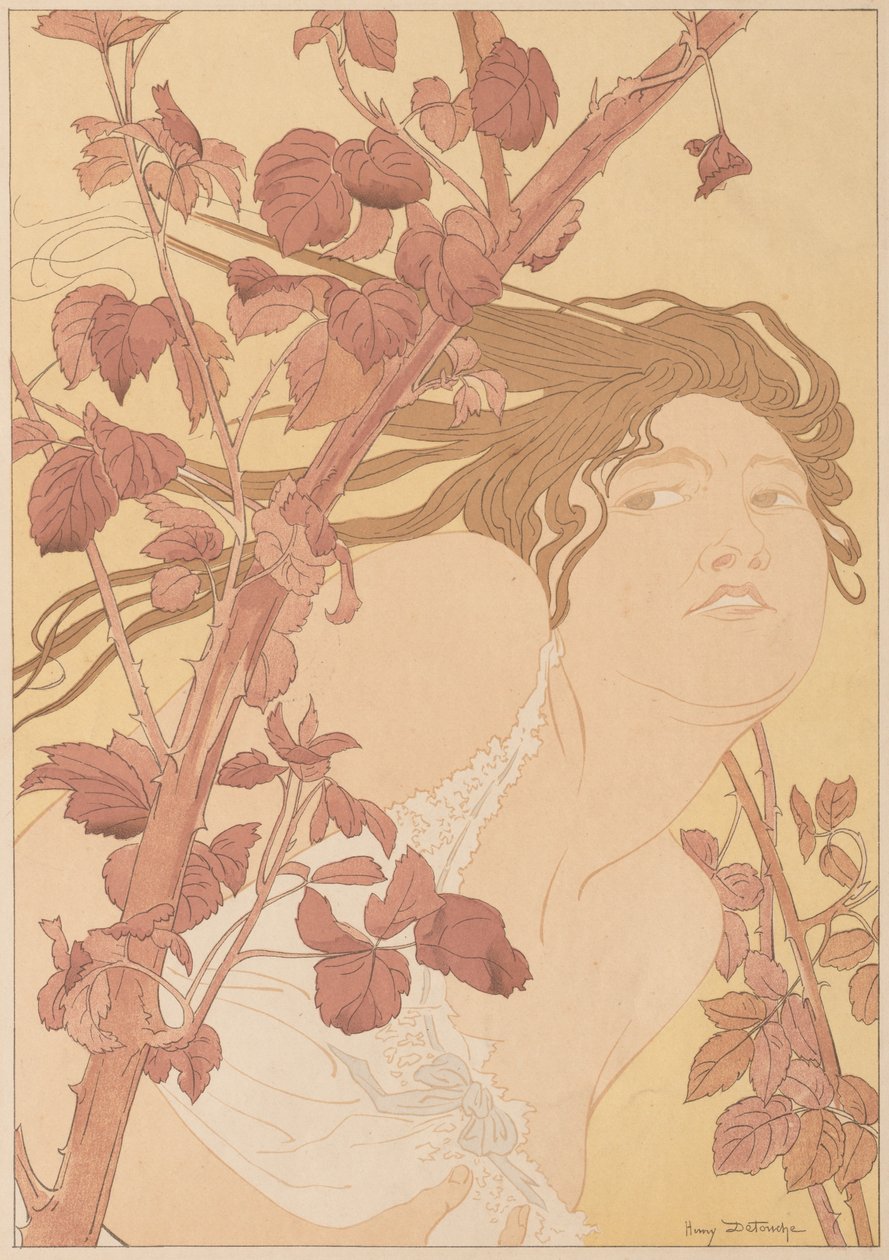 W Brambles, 1898. autorstwa Henri Detouche
