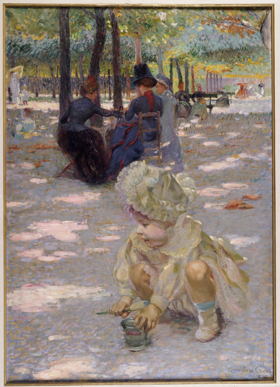 Sierpniowe popołudnie w Luksemburgu, 1886 r. autorstwa Henri Edmond Cross