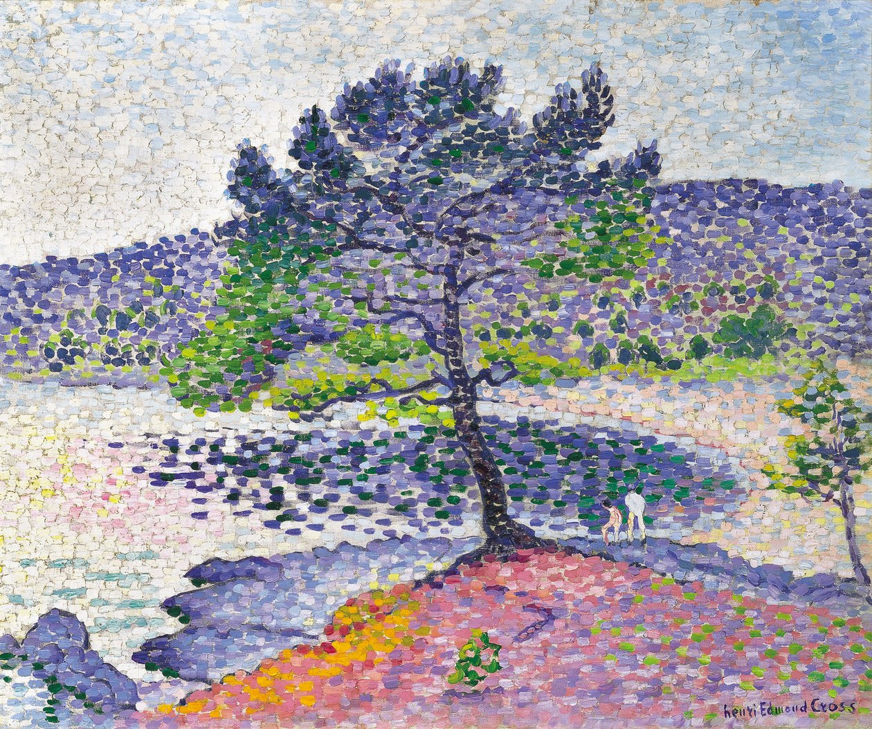 Plaża, efekt wieczoru, 1902 autorstwa Henri Edmond Cross
