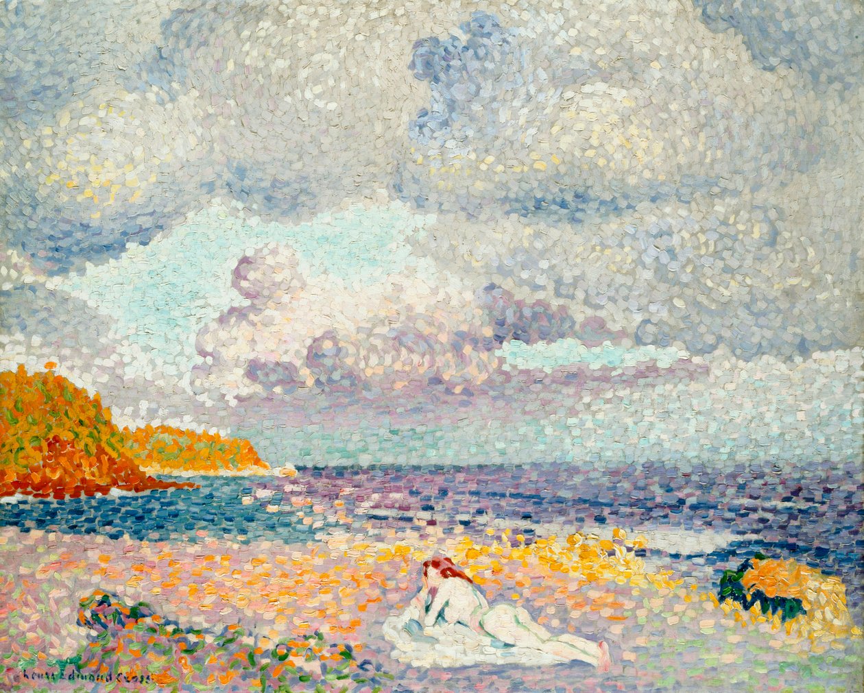 Przed burzą autorstwa Henri Edmond Cross