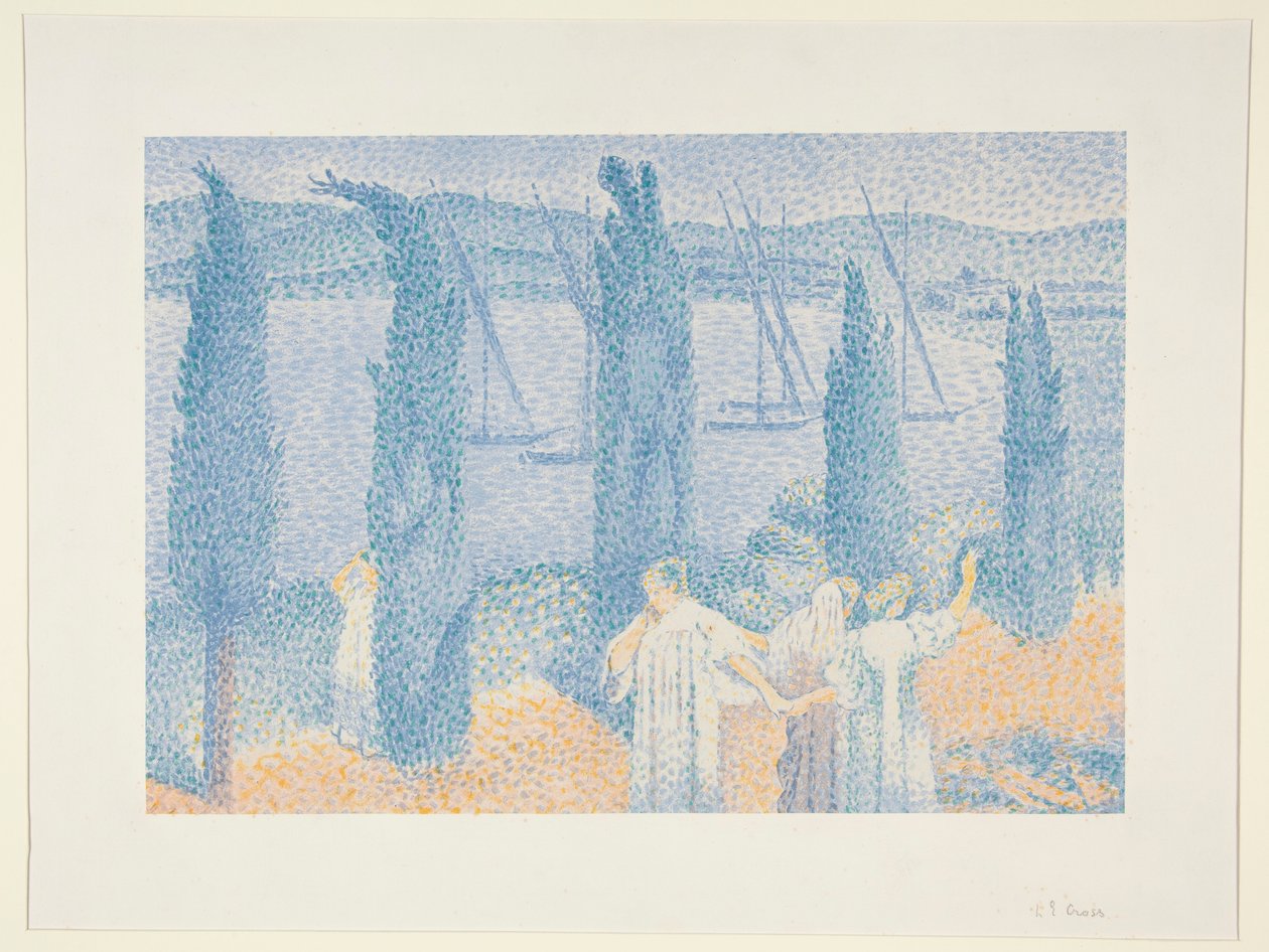 Spacer autorstwa Henri Edmond Cross