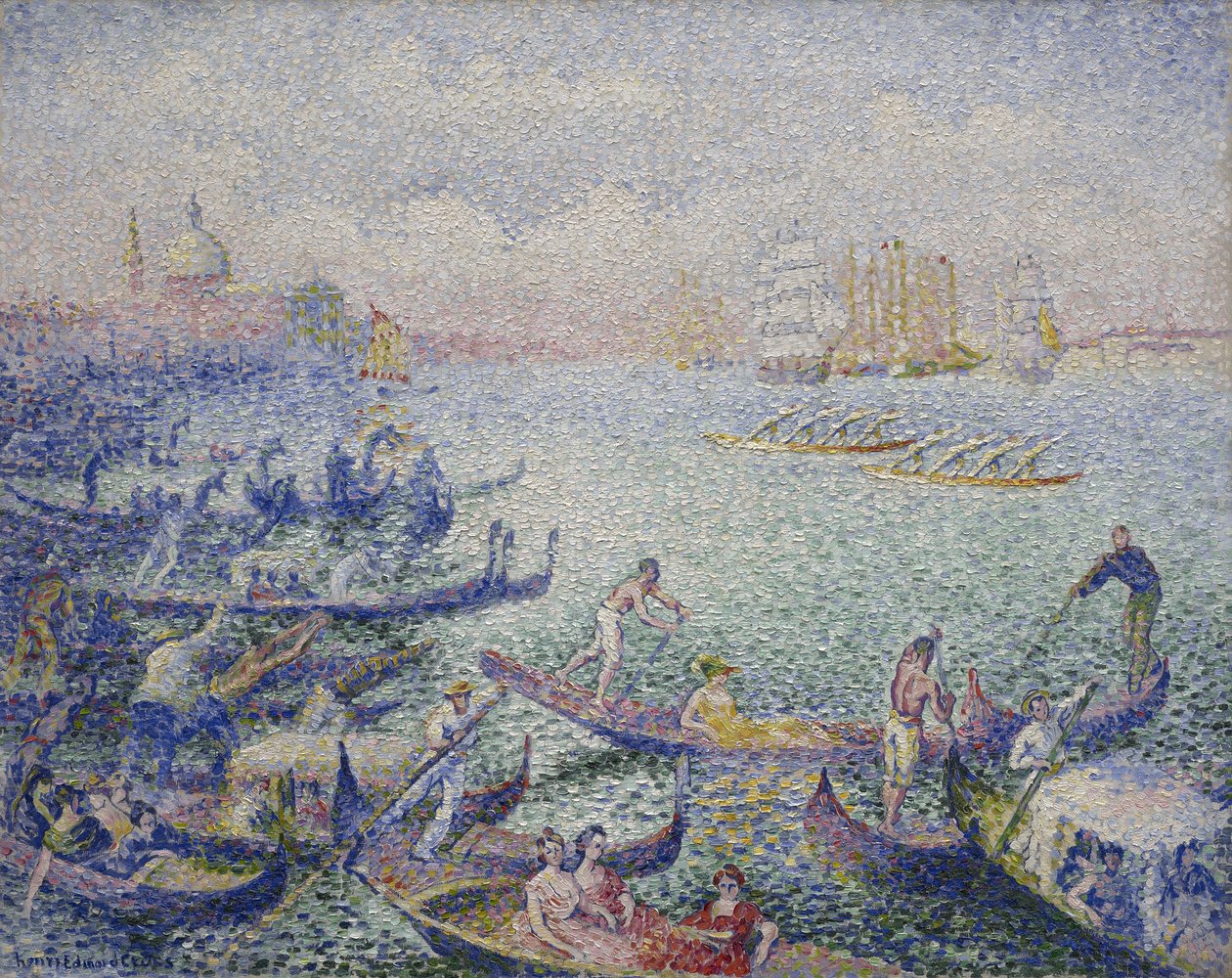 Regaty w Wenecji, wrzesień 1903 - styczeń 1904 autorstwa Henri Edmond Cross