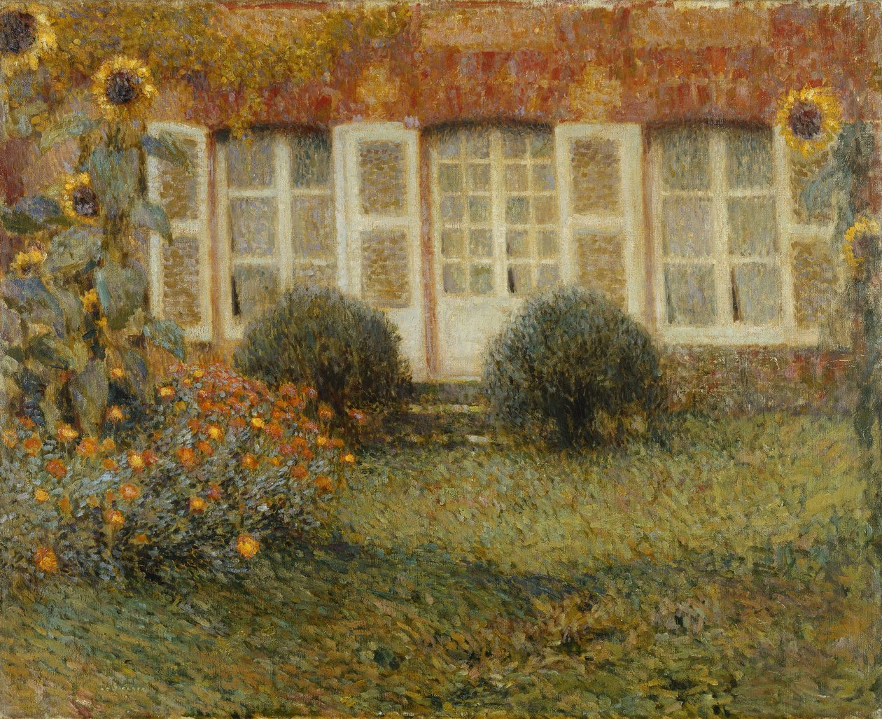 Pawilon ze słonecznikami; Pawilon Słonecznikowy autorstwa Henri Eugene Augustin Le Sidaner
