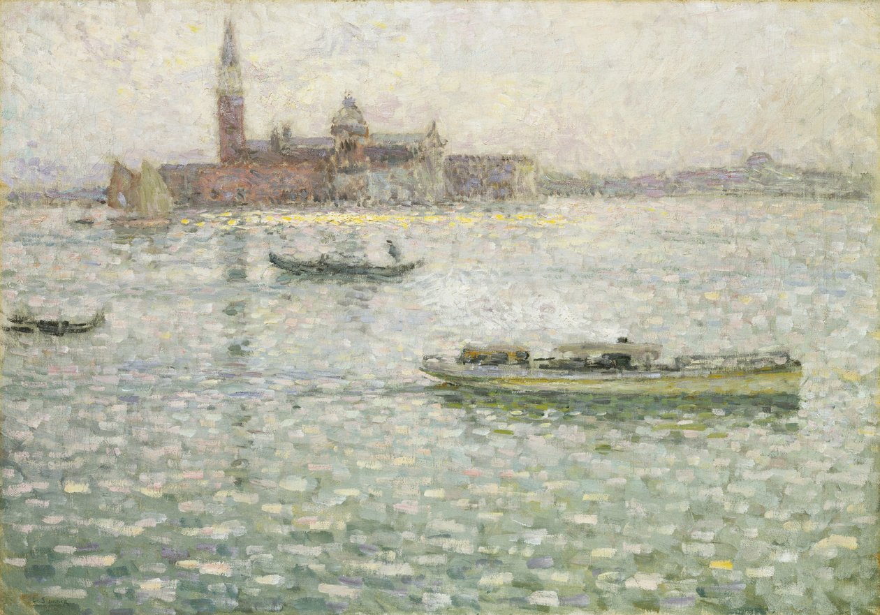San Giorgio Maggiore, Wenecja autorstwa Henri Eugene Augustin Le Sidaner