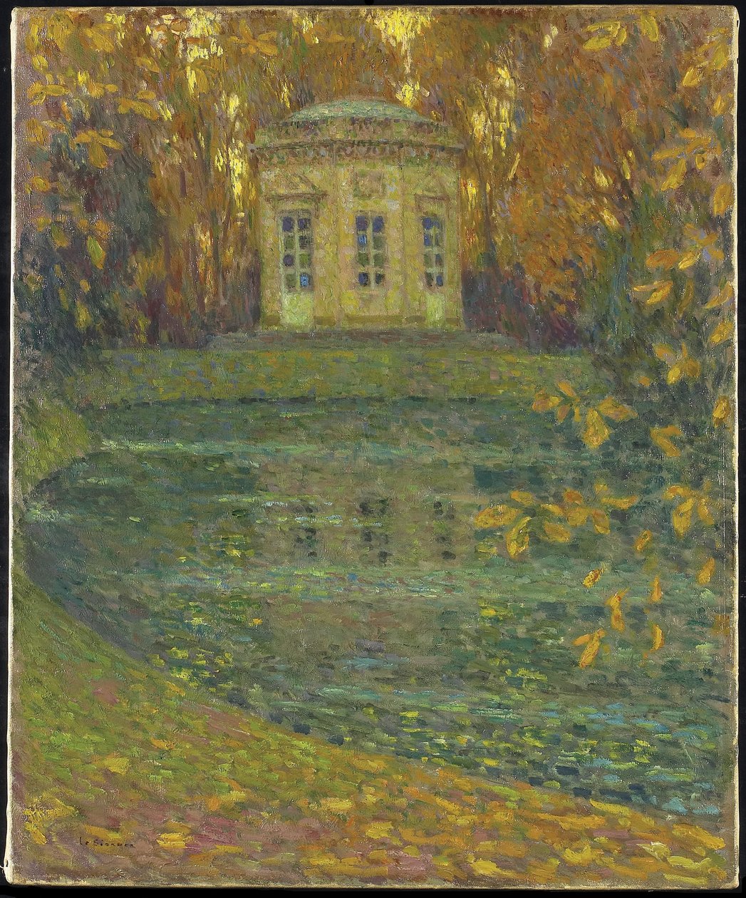 Belweder w Trianon, Wersal, 1915 autorstwa Henri Eugene Augustin Le Sidaner