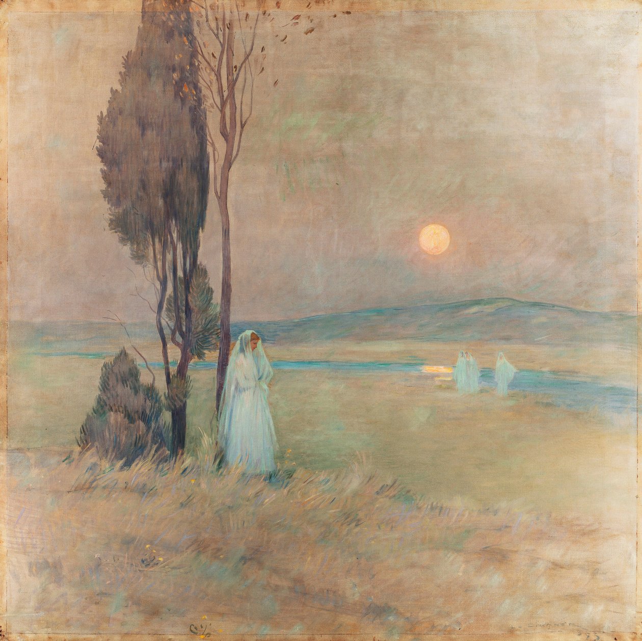 Komunia autorstwa Henri Eugene Augustin Le Sidaner