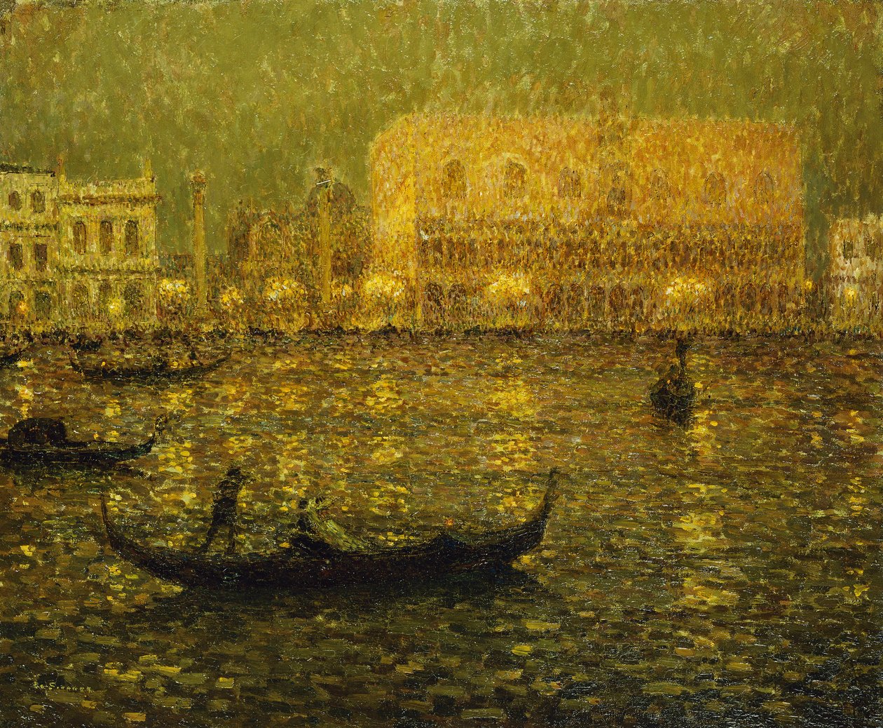 Pałac Książęcy; Pałac Książęcy autorstwa Henri Eugene Augustin Le Sidaner