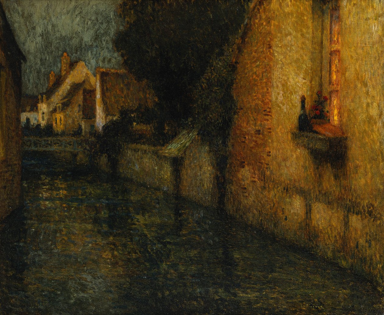 Okno, Gisors; Le Fenetre, Gisors autorstwa Henri Eugene Augustin Le Sidaner