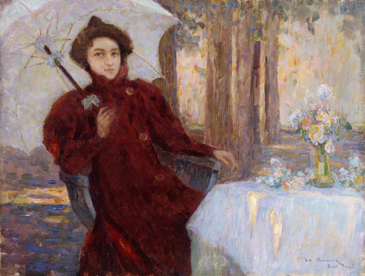 Kobieta z parasolem; Femme a l