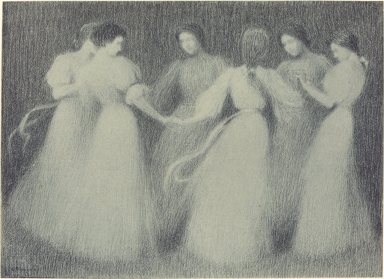 Okrągły autorstwa Henri Eugene Le Sidaner