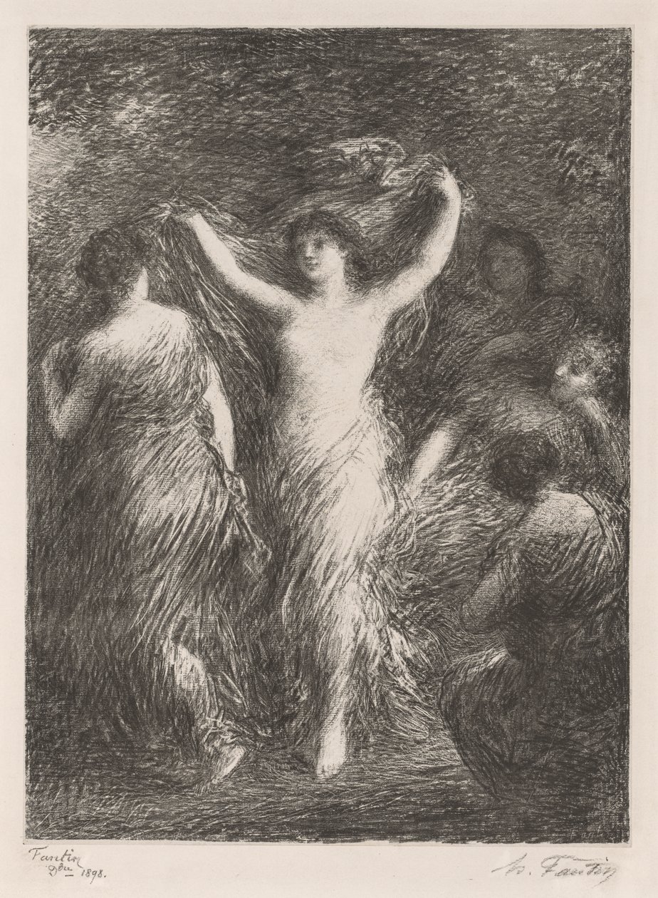 tańce autorstwa Henri Fantin-Latour