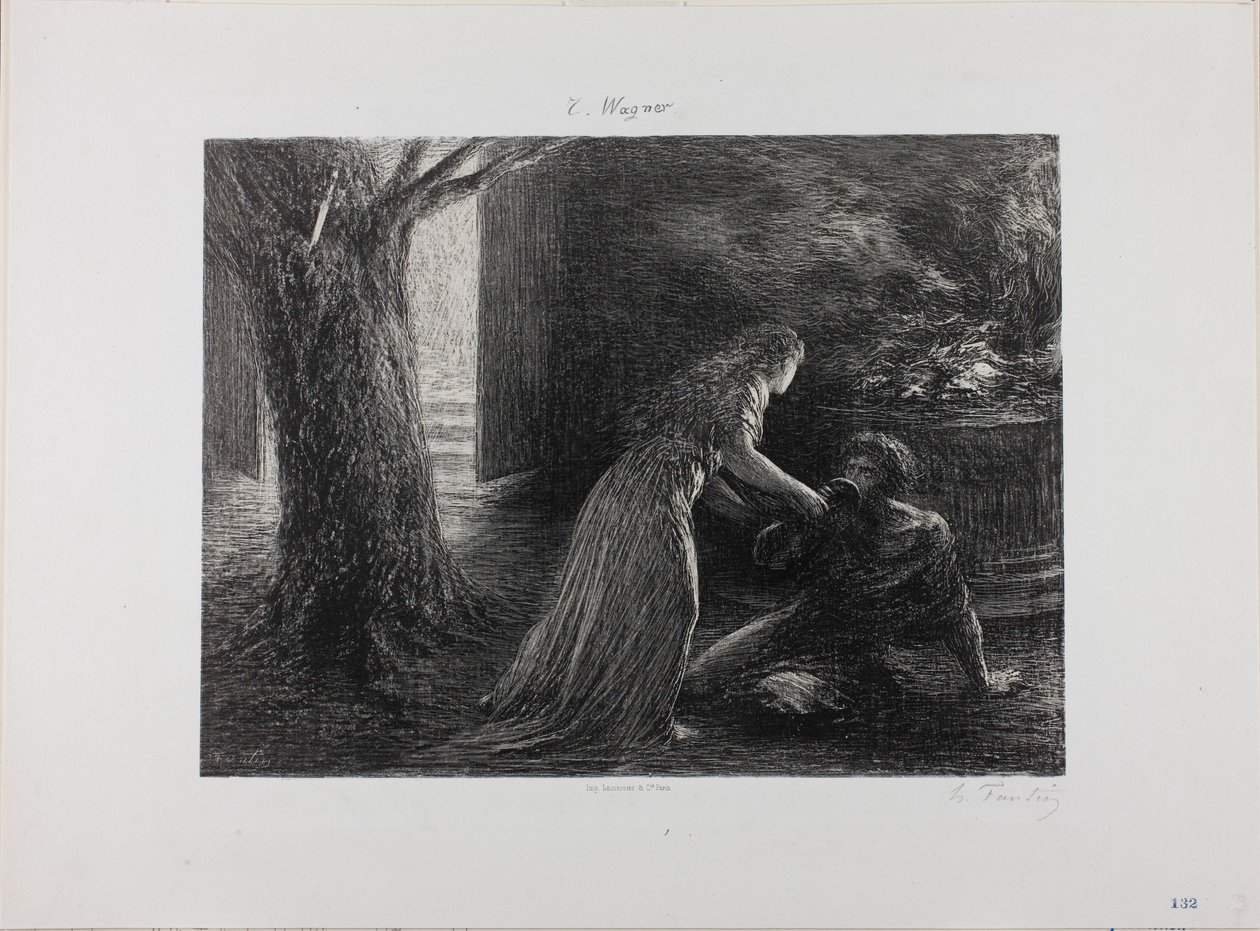 Debiut Walkirii autorstwa Henri Fantin-Latour