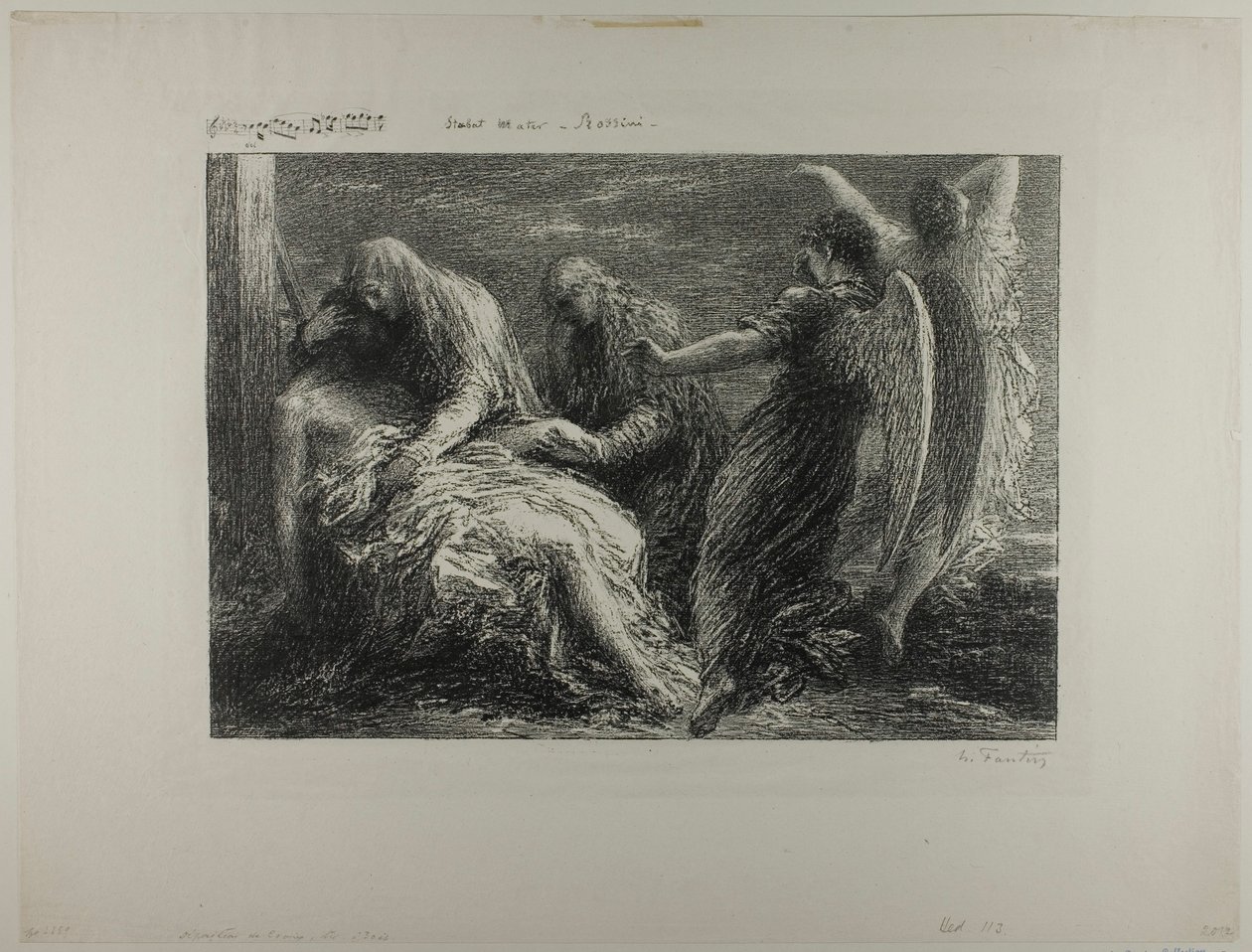 Złożenie z krzyża autorstwa Henri Fantin-Latour