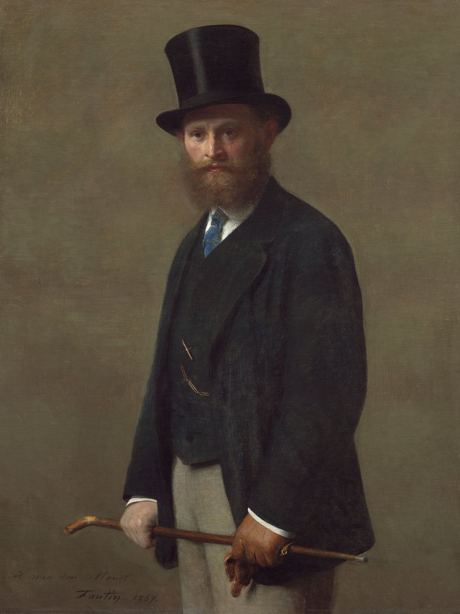 Édouard Manet autorstwa Henri Fantin-Latour