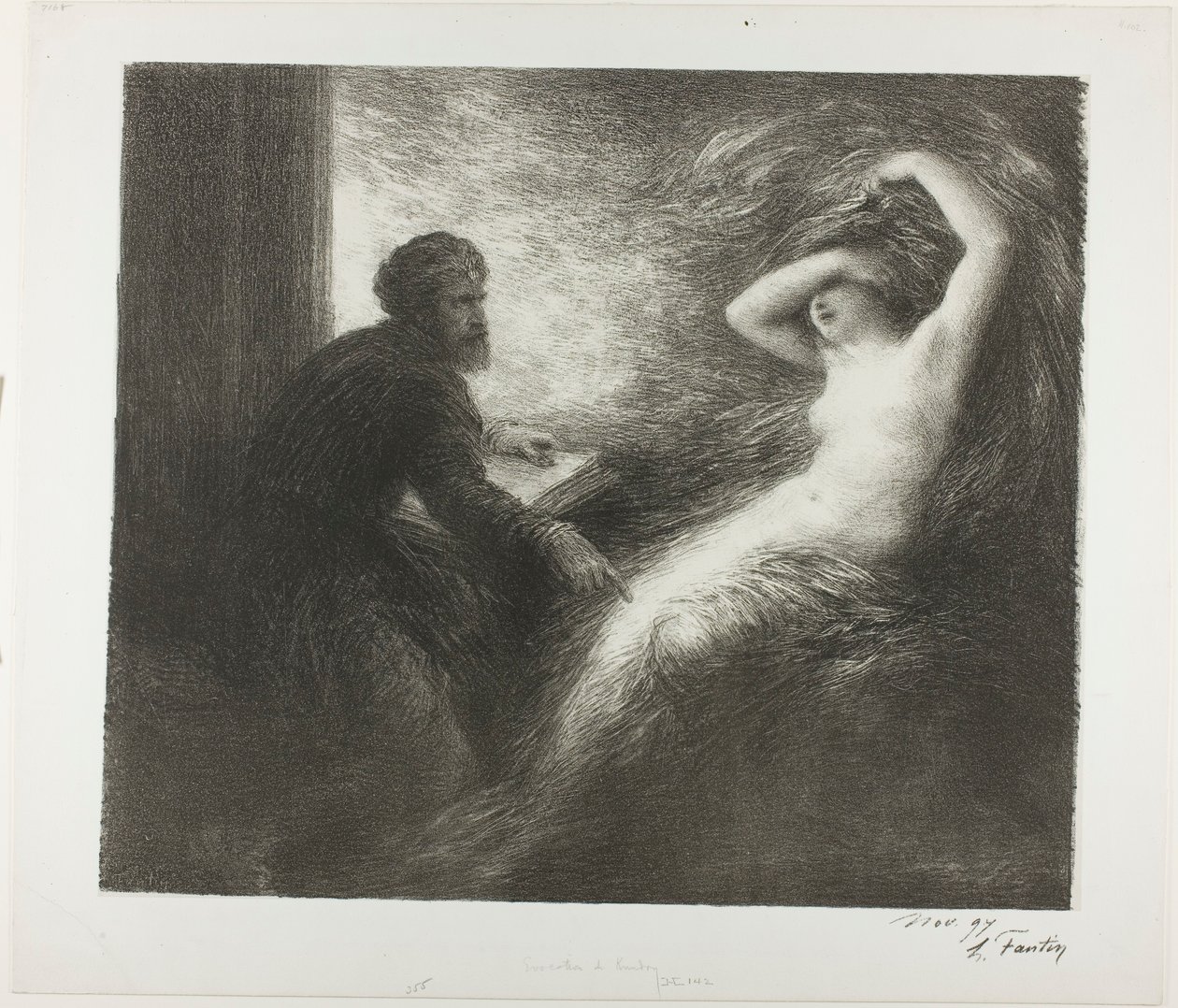 Ewokacja Kundry autorstwa Henri Fantin-Latour