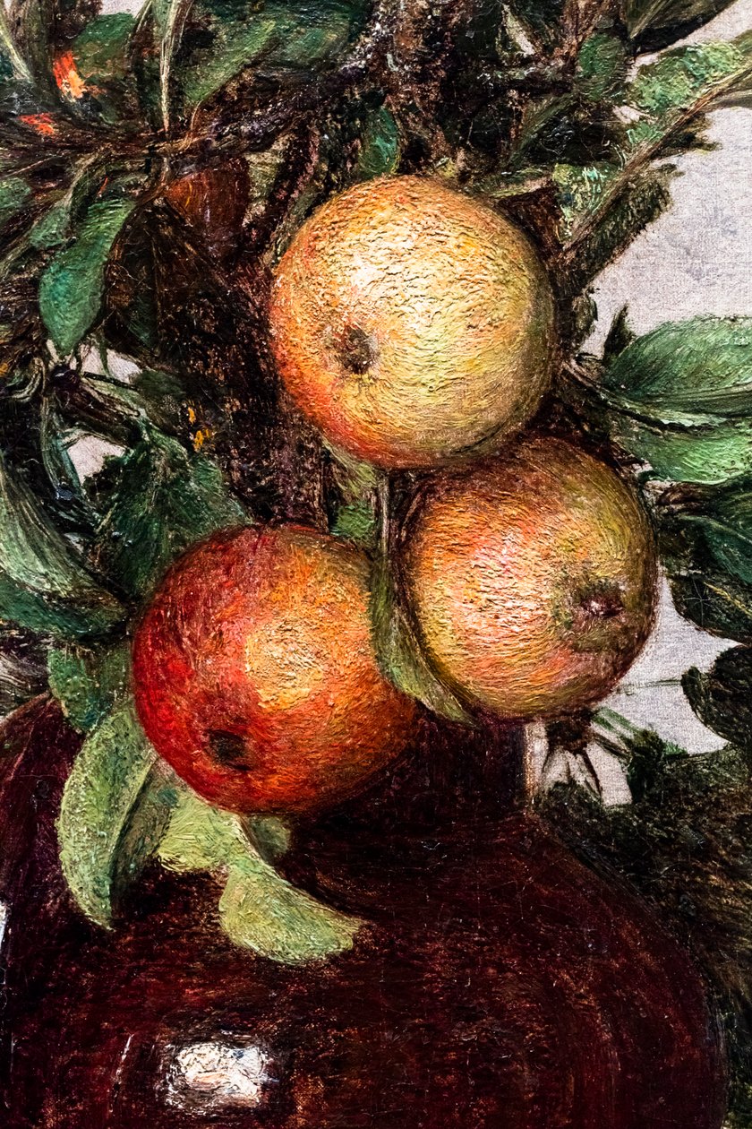 Owoce, szczegóły autorstwa Henri Fantin-Latour