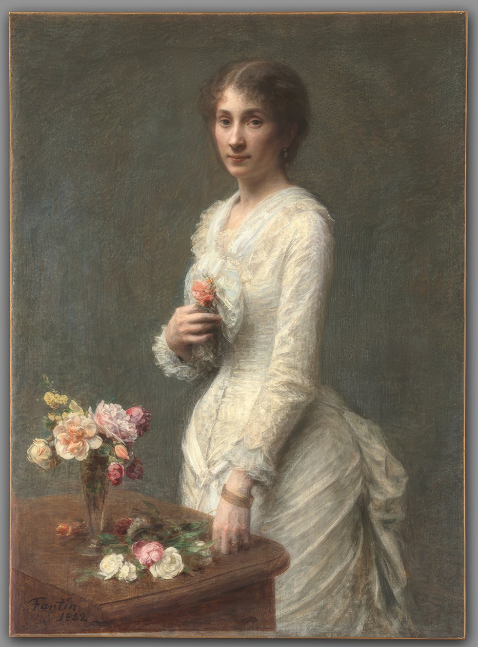 Henri Fantin-Latour / „Madame Lerolle” autorstwa Henri Fantin-Latour