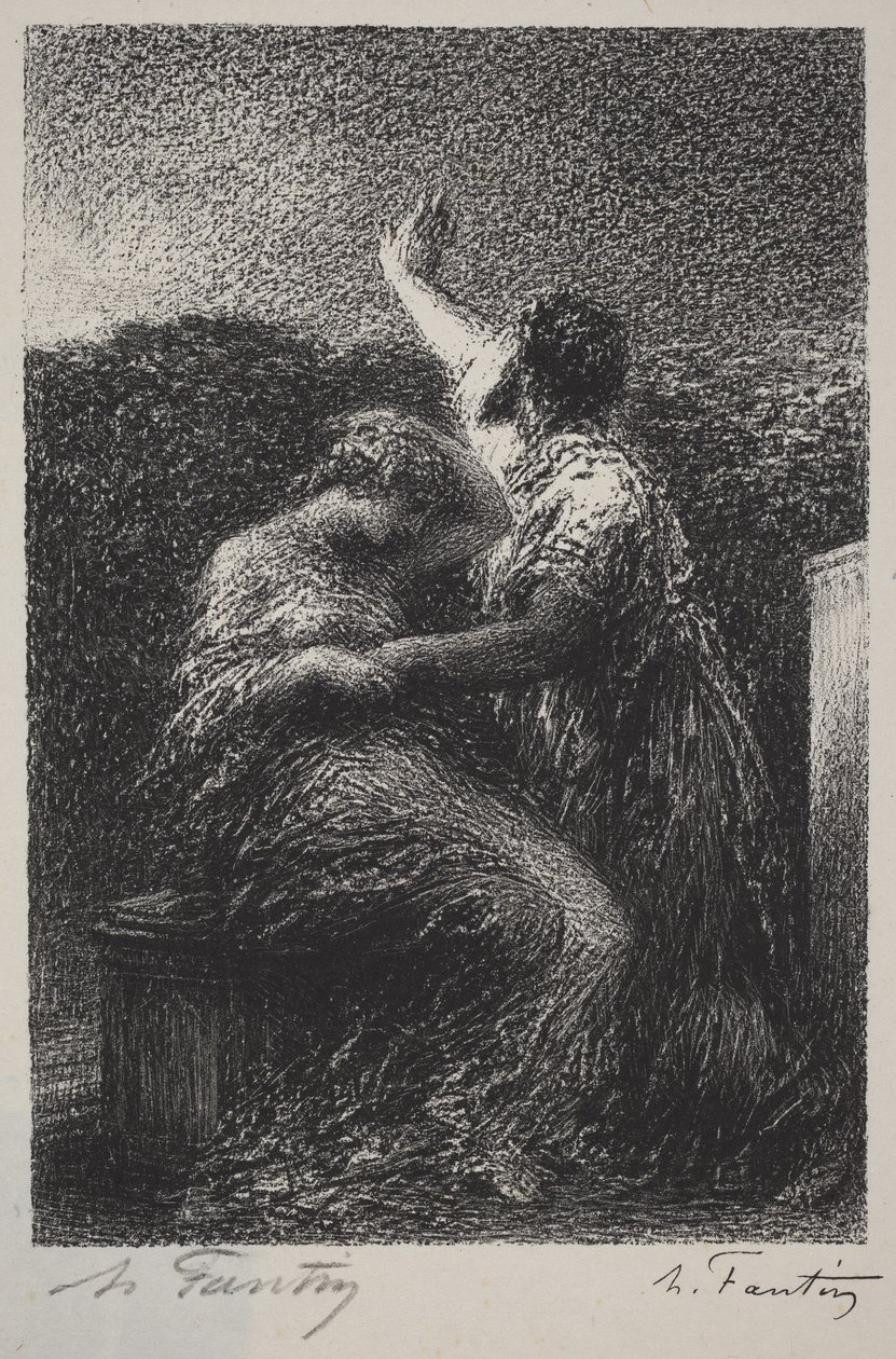 Mag Balthazar i Fatime autorstwa Henri Fantin-Latour