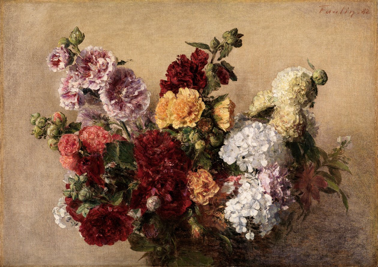 Malven Strauss autorstwa Henri Fantin-Latour