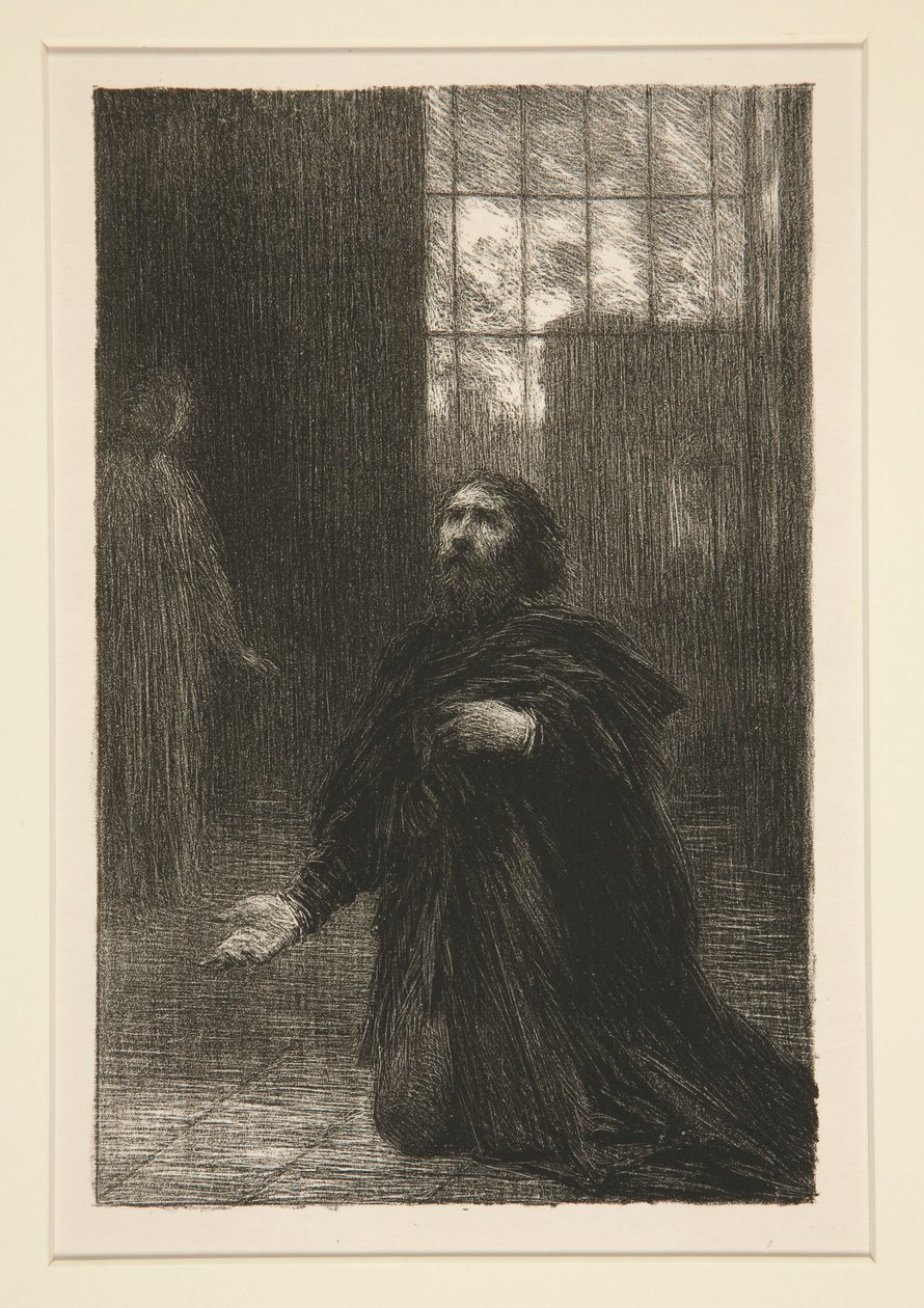 Rienzi: Akt V, Modlitwa Rienziego autorstwa Henri Fantin-Latour