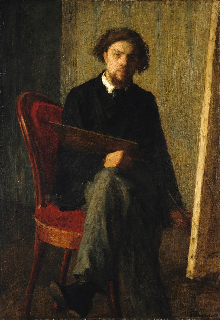 Autoportret autorstwa Henri Fantin-Latour
