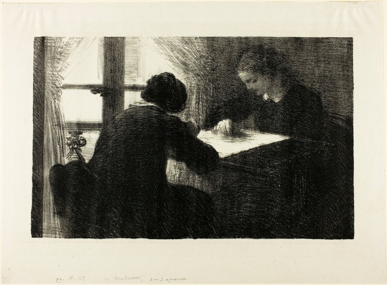 Hafciarki, druga płyta autorstwa Henri Fantin-Latour