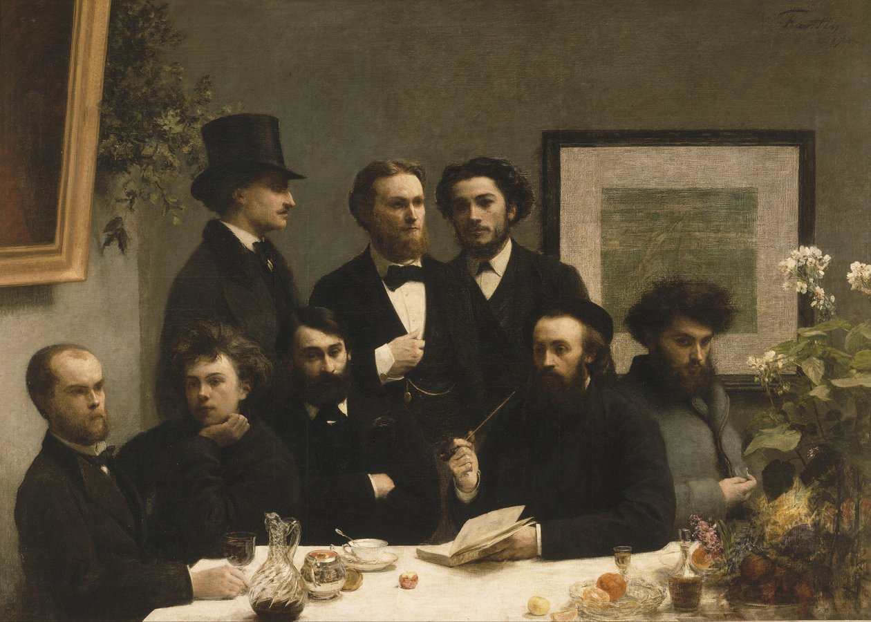 Róg stołu autorstwa Henri Fantin-Latour