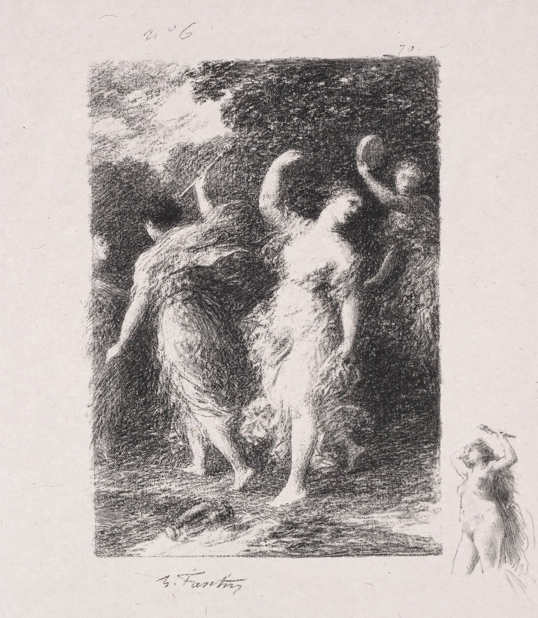 Bachus autorstwa Ignace Henri Jean Fantin Latour