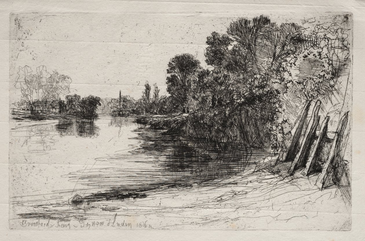 Prom Brentford autorstwa Ignace Henri Jean Fantin-Latour