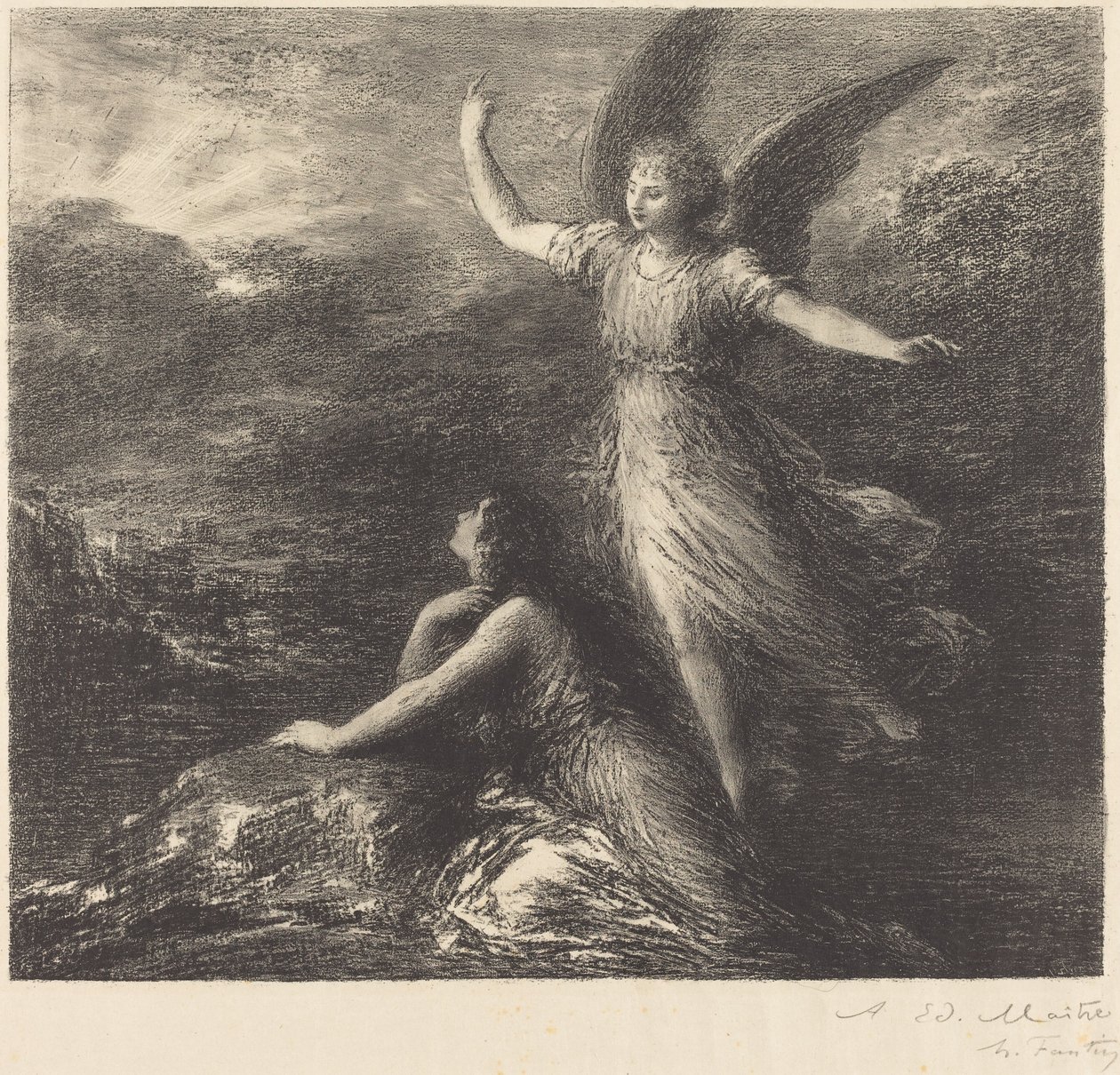 Debiut z „Raju i Peri” (druga płyta) autorstwa Ignace Henri Jean Fantin Latour