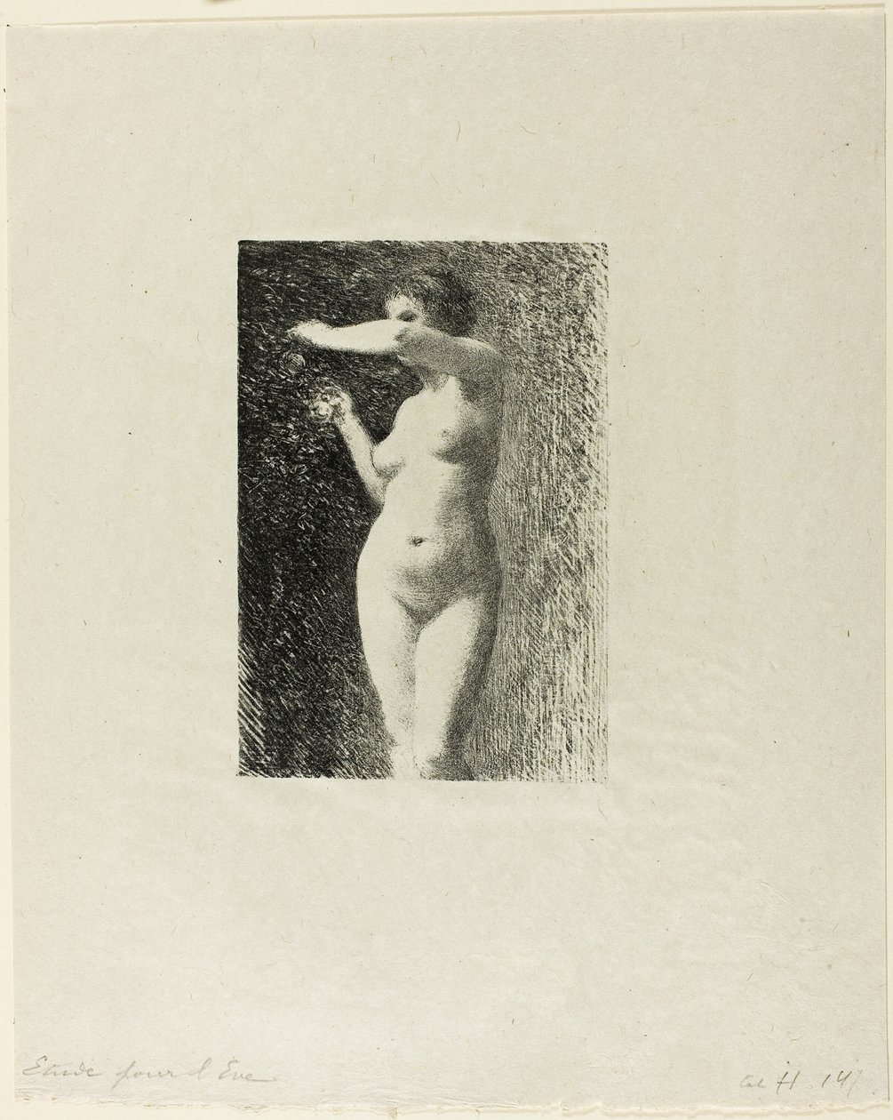 Etiuda dla Ewy autorstwa Ignace Henri Jean Fantin Latour