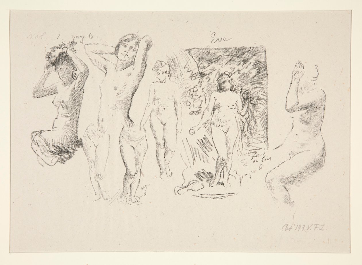 Arkusz autorstwa Ignace Henri Jean Fantin Latour