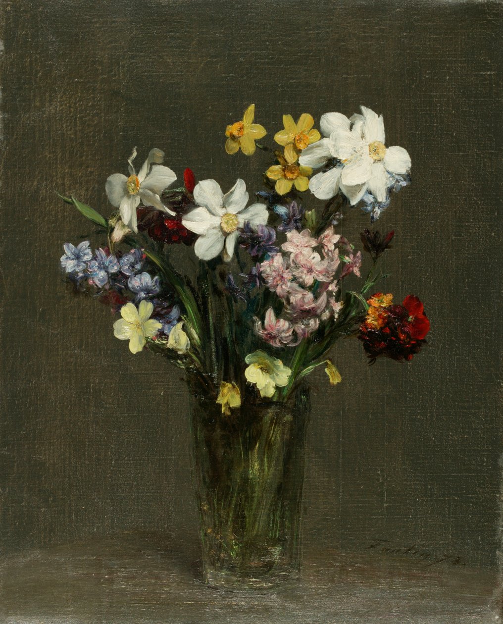 Kwiaty W Wazonie autorstwa Henri Fantin Latour