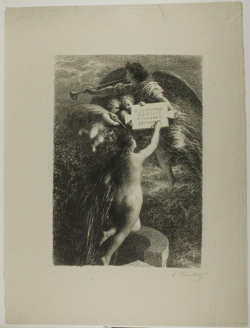 Frontyspis: Prawda autorstwa Ignace Henri Jean Fantin Latour